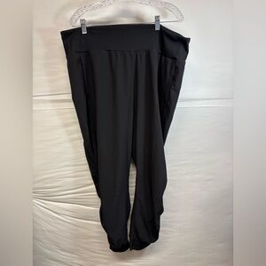 Z By Zella Black Joggers Plus Size Women’s Size XXL